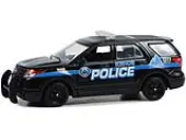 2013 Ford Police Interceptor Utility Black ""Kehoe Police Department"" (KehoeColorado) ""Cold Pursuit"" (2019) Movie 1/43 Diecast Model Car by Greenlight