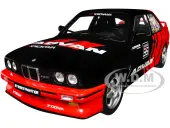 1990 BMW E30 M3 Black and Red with Graphics ""ADVAN Drift Team"" ""Competition"" Series 1/18 Diecast Model Car by Solido