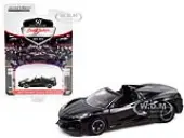 2020 Chevrolet Corvette C8 Stingray Convertible Black (Lot 3003) Barrett Jackson ""Scottsdale Edition"" Series 8 1/64 Diecast Model Car by Greenlight