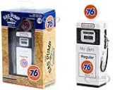 1951 Wayne 505 Gas Pump ""Union 76 Regular Gasoline"" ""No Gas"" White ""Vintage Gas Pumps"" Series 12 1/18 Diecast Replica by Greenlight