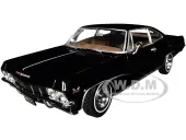 1965 Chevrolet Impala SS 396 Black with Brown Interior ""NEX Models"" 1/24 Diecast Model Car by Welly
