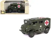 Chevrolet C8A Ambulance Olive Drab ""United States Army"" 1/43 Diecast Model by Militaria Die Cast