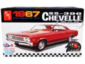 Skill 2 Model Kit 1967 Chevrolet Chevelle SS 396 ""AMT Celebrating 75 Years"" 1/25 Scale Model by AMT