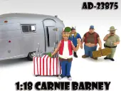 Carnie Barney ""Trailer Park"" Figure For 118 Diecast Model Cars by American Diorama