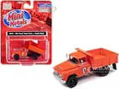 1955 Chevrolet Dump Truck Orange ""Macomb County Road Department"" 1/87 (HO) Scale Model by Classic Metal Works