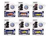 ""Club Vee V-Dub"" Set of 6 pieces Series 16 1/64 Diecast Model Cars by Greenlight