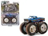 1996 Ford F-250 Monster Truck ""Bigfoot 7"" Blue (Dirty Version) ""Kings of Crunch"" Series 7 1/64 Diecast Model Car by Greenlight