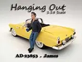 ""Hanging Out"" James Figure For 118 Scale Models by American Diorama