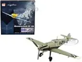 Messerschmitt BF 109E-3 Fighter Aircraft ""Hauptmann Siebelt Reents Spanish Civil War"" (1939) ""Air Power Series"" 1/48 Diecast Model by Hobby Master