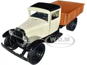 1931 Ford Model AA Pickup Truck Cream and Black ""Platinum Collection"" Series 1/24 Diecast Model Car by Motormax