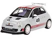 Fiat 500 Abarth Assetto Corse Presentation Gray 1/18 Model Car by Top Speed