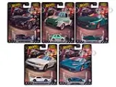 ""Boulevard 96-100"" 5 piece Set ""Premium"" 2024 Series Diecast Model Cars by Hot Wheels