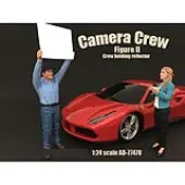 Camera Crew Figure II ""Crew Holding Reflector"" For 124 Scale Models by American Diorama