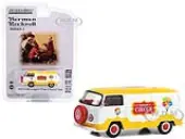 1971 Volkswagen Type 2 Panel Van Yellow and White with Red Interior ""Percevel Circus"" ""Norman Rockwell"" Series 5 1/64 Diecast Model Car by Greenlight