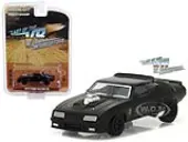 1973 Ford Falcon XB Black ""Last of the V8 Interceptors"" (1979) Movie ""Hollywood Series"" Release 17 1/64 Diecast Model Car by Greenlight