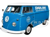 1960 Volkswagen Delivery Van ""Pan Am"" Turquoise with White Top Limited Edition to 7000 pieces Worldwide 1/24 Diecast Model by M2 Machines