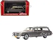 1962 Buick Invicta Station Wagon Fawn Mist Gray with Beige Top Limited Edition to 200 pieces Worldwide 1/43 Model Car by Goldvarg Collection
