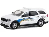 2017 Dodge Durango White ""Kennedy Space Center"" (KSC) Security Police Traffic Enforcement ""Hobby Exclusive"" 1/64 Diecast Model by Greenlight