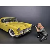 ""Weekend Car Show"" Figurine III for 1/18 Scale Models by American Diorama