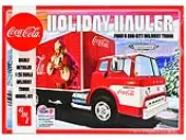 Skill 3 Model Kit Ford C-600 City Delivery Truck ""Holiday Hauler - Coca-Cola"" 1/25 Scale Model by AMT