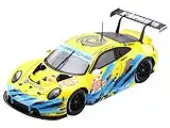 Porsche 911 RSR-19 88 Fred Poordad - Maxwell Root - Jan Heylen ""Dempsey-Proton Racing"" GTE Am ""24 Hours of Le Mans"" (2022) with Acrylic Display Case