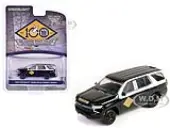 2023 Chevrolet Tahoe Police Pursuit Vehicle ""Delaware State Police Centennial Anniversary"" Black and White ""Hobby Exclusive"" Series 1/64 Diecast Mode