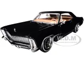 1965 Buick Riviera Gran Sport Black Metallic ""Special Edition"" Series 1/26 Diecast Model Car by Maisto