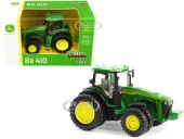 John Deere 8R 410 Tractor with Dual Wheels Green ""Prestige Collection"" Series 1/64 Diecast Model by ERTL TOMY