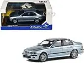 2003 BMW E39 M5 Silver Water Blue Metallic 1/43 Diecast Model Car by Solido