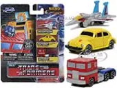 ""Transformers"" 3 piece Set Release 2 ""Nano Hollywood Rides"" Diecast Models by Jada