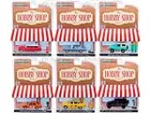 ""The Hobby Shop"" Series 7 Set of 6 pieces 1/64 Diecast Model Cars by Greenlight