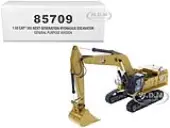 CAT Caterpillar 395 Next Generation Hydraulic Excavator (General Purpose Version) Yellow with Operator and Additional Tools ""High Line"" Series 1/50 D