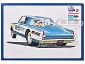 Skill 2 Model Kit 1966 Plymouth Barracuda Funny Car ""Hemi Hustler"" 1/25 Scale Model by AMT