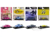 ""Auto-Drivers"" Set of 4 pieces in Blister Packs Release 99 Limited Edition to 9600 pieces Worldwide 1/64 Diecast Model Cars by M2 Machines