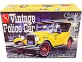 Skill 2 Model Kit 1927 Ford T Vintage Police Car 1/25 Scale Model by AMT