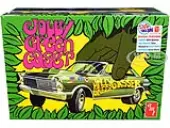 Skill 2 Model Kit 1965 Ford Galaxie ""Jolly Green Gasser"" 3-in-1 Kit 1/25 Scale Model by AMT
