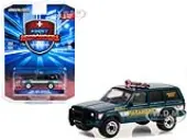 1998 Jeep Cherokee Blue ""Greenport Rescue Squad Paramedic Greenport New York"" ""First Responders"" Series 1 1/64 Diecast Model Car by Greenlight