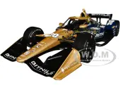 Dallara IndyCar 20 Conor Daly ""Bitnile"" Ed Carpenter Racing (Road Course Configuration) ""NTT IndyCar Series"" (2023) 1/18 Diecast Model Car by Greenli