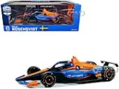 Dallara IndyCar 6 Felix Rosenqvist ""NTT DATA"" Arrow McLaren ""NTT IndyCar Series"" (2023) 1/18 Diecast Model Car by Greenlight