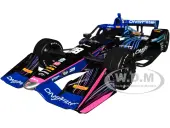 Dallara IndyCar 28 Romain Grosjean ""DNSFilter"" Andretti Autosport (Road Course Configuration) ""NTT IndyCar Series"" (2023) 1/18 Diecast Model Car by G