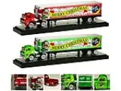 Auto Haulers Release 13 ""Moon Pie Christmas"" Edition Set of 2 pieces 1/64 Diecast Models by M2 Machines