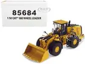 CAT Caterpillar 980 Wheel Loader Yellow with Operator ""High Line Series"" 1/50 Diecast Model by Diecast Masters