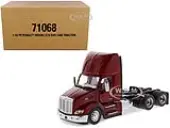 Peterbilt 579 Day Cab Truck Tractor Legendary Red ""Transport Series"" 1/50 Diecast Model by Diecast Masters