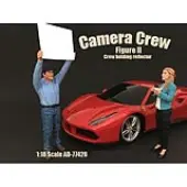 Camera Crew Figure II ""Crew Holding Reflector"" For 118 Scale Models by American Diorama