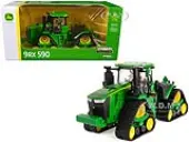 John Deere 9RX 590 Tractor with Tracks Green ""Prestige Collection"" 1/32 Diecast Model by ERTL TOMY