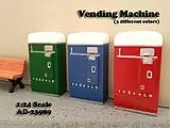 1 Piece Vending Machine Accessory Diorama Red For 124 Scale Models by American Diorama