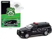 2018 Dodge Durango Police Car Matt Black ""Carabineros de Chile"" ""Hobby Exclusive"" 1/64 Diecast Model Car by Greenlight