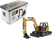 CAT Caterpillar 309 CR Next Generation Mini Hydraulic Excavator with Work Tools and Operator ""High Line"" Series 1/50 Diecast Model by Diecast Masters