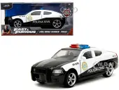 2006 Dodge Charger Police Black and White ""Policia Civil"" ""Fast &amp; Furious"" Series 1/32 Diecast Model Car by Jada