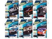 ""Classic Gold Collection"" 2022 Set A of 6 Cars Release 2 1/64 Diecast Model Cars by Johnny Lightning